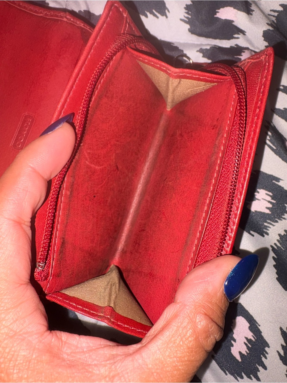 Coach Rust Red Leatherwear Est. 1941 Short Wallet - Picture 7 of 12